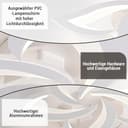 BAYHT Plafoniera LED Soffitto, 90W Lampada da Soffitto con Matter Compatibile con HomeKit, Alexa, Google e IFTTT, Moderna Plafoniera Intelligente per Soggiorno, Camera da Letto, Sala da Pranzo - 5