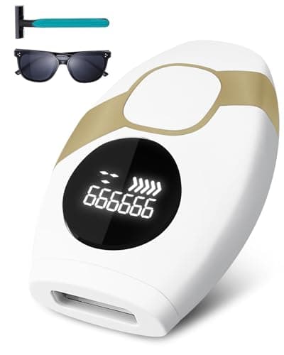 Onalix IPL Epilatore Luce Pulsata, Dispositivo Epilazione a Luce Pulsata, 999999 Flash Epilatore Professionale, 5 Livelli Laser Peli Donna, 2 Modalità per Viso, Braccia, Gambe e Corpo Intero