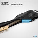 Max GigKit - Pack completo de bajo eléctrico rojo con amplificador de 40W, soporte, funda, afinador, cable y cuerdas, ideal para principiantes, práctica en casa, estudio o escuela de música. - 8