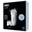 Braun Silk Epil 5 Epilatore Elettrico Donna, Rasoio Elettrico Donna Per Una Epilazione Semplice, Wet & Dry, Pelle Liscia a Lungo, Con Testina Per Rasoio e Cappuccio Rifinitore, 5-041 - 8