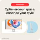 LG SMART Monitor 27U731SA-W, 4K UHD IPS 27 inch, 60Hz, 5ms GtG, HDR10, Wi-Fi, Bluetooth, Home office - Remote Desktop, Airplay, webOS smart apps with remote, Speakers, HDMI, USB-C, White - 8