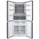 CHiQ Frigorifero americano Cross Door,Total No Frost, Grande capacità 415 Litri,Zona multi-temperatura Care+,SuperCool,182.5cm,compressore Smart Inverter,37db,Nero,Frigo 4 porte - 2