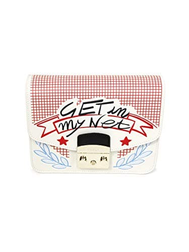 Furla Metropolis 977976 Damen-Umhängetasche, Leder, mehrfarbig