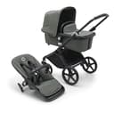 Bugaboo Fox Cub Kinderwagen für jedes Gelände, leichter und stabiler Kinderwagen, strapazierfähiges Design und extragroßes Sonnendach, einteilig und selbststehend faltbar, Forest Green - 1