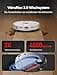 roborock S8 MaxV Ultra Robot Vacuum Cleaner with Mop Function and Lifting Mop, Extensive Cleaning Thanks to the Extendible Side Brush, 10,000 Pa, 60 °C Hot Water Mop Wash, All-in-One Dock - 4