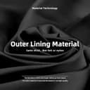 DGAZ Inserto de Soporte en Satén Premium para Bolso Gucci-Marmont, Espuma de Memoria, Protección Elegante para Bolsos de Lujo (Noir, Marmont Mini16) - 2