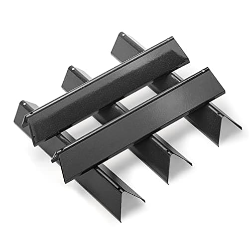 7636 38,9CM Porzellanemaille flavorizer Bars für Weber Spirit I & II 300 e310 e320 S310 S320, Brennerabdeckung für e320 classic zubehör , ersatzteile Flammenverteiler Hitzeschild aromaschienen