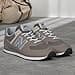 New Balance Nb 574, Sneakers Uomo, Grigio Grey Evg, 43 EU - 2