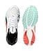 Puma Scarpe da corsa Velocity Nitro 4 Hyrox da uomo, Bianco-Menta Melt-Glowing Rosso, 44.5 EU - 6