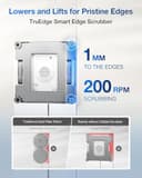 ECOVACS WINBOT W2S OMNI Robotic Window Cleaner with TruEdge Scrubber & Smart Station, WIN-SLAM 4.0, App Control, Cordless, 12-Stage Safety, for Large Windows - 3