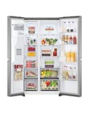 LG GSLV70PZTD - Frigorífico Americano, Nevera Americana, Inverter Linear Compressor, Door Clooning+, Puerta UltraSleek, Clasificación D, 635 L, Color Inox - 12