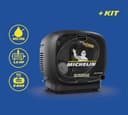 MICHELIN, Compressore Portatile SENZA SERBATOIO MX POP AIR TL-1,5, + Kit (Include Tubo in Gomma 3m, Pistola di Gonfiaggio, Ugello Lungo di Soffiaggio, 3 Ugelli di Gonfiaggio), Motore da 1,5 hp - 2