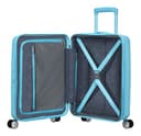 American Tourister carrello Soundbox Spinner 55/20 TSA EXP Trolley Blueberry Fizz celeste - 7