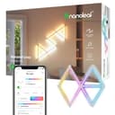 Nanoleaf Lines 60 Grad Starter Kit, 9 Smarten LED RGBW Lichtleisten - Modulare WLAN 16 Mio. Farben Wandleuchte Innen, Musik & Bildschirm Sync, Funktioniert mit Alexa Google Apple, für Deko & Gaming - 1