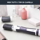 Rowenta CF9530 Brush Activ Volume&Shine Spazzola Rotante e Asciugante per Volume, 1000 W, per Capelli Corti e Lunghi, Styler con 2 Spazzole in Ceramica, Doppio Generatore di Ioni per Capelli Lucenti - 4