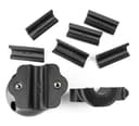 Supporto Sostegno Attacco per TOMTOM RIDER 410/450/550 Staffa manubrio per stazione ricarica compatibile con barre da 22-8mm - 3