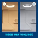 Philips - Plafon led Wiz 14W 1300 LM 250mm Marco Blanco EDM 93550 - 7