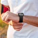 Dirrelo Compatible with Apple Watch Strap 44mm 45mm 46mm 42mm 49mm Women Men, Soft Silicone Sport Band Replacement for iWatch Apple Watch SE 3 2 Series 11 10 9 8 7 6 5 4 3 2 1 Ultra 3 2 Straps, Black - 4