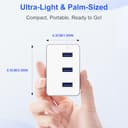 Dock compatto per Mac mini M4 | 3 porte USB 3.0 (5 Gbps) + 10 Gbps tipo C | lettore di schede SD/TF | estensione Mac mini M4 Hub - 7