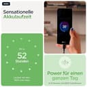 Motorola Edge 60 Smartphone (Robustes 6,67“-pOLED-Display mit Gorilla Glass 7i, 50-MP-Moto-AI-Kamera, 12/512 GB, 5100 mAh, widerstandsfähig, wassergeschützt) Pantone Shamrock inkl. Handyhalter - 7