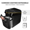 Fellowes distruggi documenti automatico a frammento 150C, 150 fogli, per piccolo ufficio, da 1 a 3 utenti, distruggidocumenti silenzioso con retromarcia automatica e modalità riposo, nero - 7