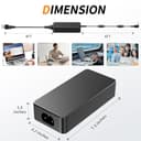 Fuente de alimentación AC Cargador para Notebook de 330 W 19,5 V 16,92 A compatible con Acer Predator Helios 16 18 300 500 700 Neo 16 18 Triton 14 17X 300 500 Nitro 16 17 - 3