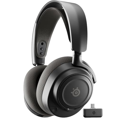 SteelSeries Arctis Nova 7 Wireless Gen 2 - cuffie da gioco - Controllo app in tempo reale - Oltre 50 h - Driver magnetici al neodimio - Mixabile 2,4 GHz/Bluetooth - PC, PS5, PS4, Switch 1/2, Mobile