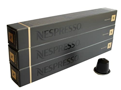 Nespresso Capsules Black Black - 30 x Ristretto - Original Nestle - Espresso Cafe - Assorte