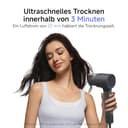 Laifen Neo Haartrockner Mit 110.000 U/Min Bürstenloser Motor, Hochgeschwindigkeits Föhn Mit 200 Mio. Negative Ionen, 2 Magnetische LuftdüSe(Schwarz) - 2