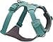 Ruffwear Pettorina Front Range Riflettente Imbracatura Regolabile Confortevole Imbottita 2 Fissaggi Guinzaglio River Rock Green - 1