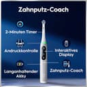 Oral-B iO Series 6 Elektrische Zahnbürste — Electric Toothbrush, Inkl. 3 Aufsteckbürsten und Reise-Etui — 5 Putzmodi für Zahnpflege, Zahnbürste Elektrisch, Designed by Braun, Grau - 4