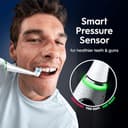 Oral-B iO10 Electric Toothbrushes For Adults, Gifts For Women / Men, 1 Handle, 1 Ultimate Clean Toothbrush Head and Charging Travel Case, 7 Modes, 2 Pin Plug, Stardust White, Oral B IO Toothbrush - 6