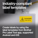 Brother P-Touch Cube Pro PT-E720BT - industrielles Beschriftunsgerät für Elektro- und Netzwerkinstallation mit kostenloser Pro Label Tool App, 24 mm Bandbreite - 6