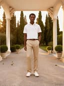 Tommy Hilfiger Maglietta Polo Maniche Corte Uomo 1985 Regular Fit, Bianco (White), L - 4