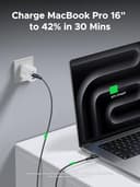 UGREEN USB C to USB-C Charger Cable 100W 5A Type C to C Fast Charging Compatible with MacBook Pro/Air, HP, Dell, iPad Pro 2025, iPhone Air/17/16 Plus/Pro/Pro Max, Galaxy S25 (1M) - 3
