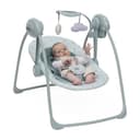 Chicco Swing&Play Altalena Elettrica Neonato 0 Mesi+ (Fino a 9 Kg), 5 Velocità Dondolio, Melodie Rilassanti, Pieghevole, Compatta e Salvaspazio, Schienale 2 Posizioni, 0 Mesi - 3