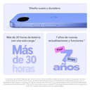 Google Pixel 10a - 7 años de Pixel Drops, más de 30 Horas de batería, Asistente de Cámara, Gemini Live, Seguridad de Pixel - Obsidiana, 128GB - 5