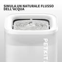 PETKIT CYBERTAIL Fontanella per Gatti, Pompa dell'Acqua Senza Fili,25dB Silenziosa,Fontanella per Cani,3.0 Aggiornare l'elemento Filtrante,1.8 L（Non Base Wireless） - 6