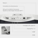 Dell 27 Plus Monitor - S2725QS, 4K UHD (3840x2160), 120Hz, IPS, 4ms, AMD FreeSync Premium, 99% sRGB, Regolabile in Altezza, Altoparlanti integrati, DisplayPort, 2 HDMI, 3 Anni di Garanzia - 10