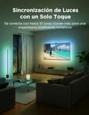 Govee TV Backlight 3 Pro con Triple Cámara HDR, 5 en 1 RGBWWIC Tira de Luces LED TV 5M de 75-85 pulgadas, 75 LED/m, Compatible con filtro IA, APP Inteligente y Control por Voz, DreamView Sync - 8