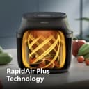 Philips Airfryer 3000 Series 6.2L, Cooking Window, 16-in-1 Airfryer, RapidAir Plus Technology, Fat Removal, HomeID Recipe App, Easy to Clean (NA332/09) - 4