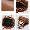 Borsa lusso ispirata cloud Costruzione in PU premium Accessorio da donna moderno Borse a tracolla alla per donna Borsa a tracolla a conchiglia piegata - 5