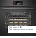 Bosch - Horno Multifunción con Vapor Añadido, 60 cm, Serie 8, Electrónica TFT TouchControl Plus, AirFry, Home Connect, Negro, HRG7361B1 - 9