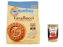 12x Mulino Bianco Macine Kekse mit 100% italienischer Frischrahm 800 g biscuits cookies + Italian Gourmet polpa 400g - 1