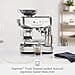 Sage - The Barista Touch Impress - Bean to Cup Coffee Machine, Grinder and Milk Frother, Cappuccino, Latte, Espresso Maker, 8 Presets, Milk Jug, 1700 W and Cold Brew Function, Brushed Stainless Steel - 2