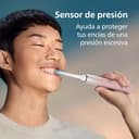 Philips Sonicare DiamondClean 9000, cepillo dental eléctrico, edición especial, sónico con aplicación, sensor de presión, soporte de carga, rosa, modelo HX9911/79, Rosa - 5