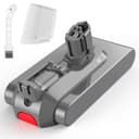 LabTEC 25.2 V 3900 mAh Li-ion Replacement Battery for Dyson 11 (Button Type) Absolute Fluffy V15 Detect Cordless Vacuum Cleaner with 1 Cover + 1 Brush (Not for Screw in Style) - 1