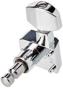 Fender American Professional Staggered Stratocaster/Telecaster Tuning Maschines Set, 0990820100 & American Standard String Guides - Chrome, FENSTRINGGUIDES - 3