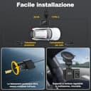 Dashcam auto anteriore posteriore 4K/2.5K, dash cam WiFi 5GHz con GPS, IPS da 2,0", grandangolo da 170°, Sorveglianza del parcheggio 24 ore su 24,WDR,sensore G,registrazione in loop,scheda SD da 64 GB - 7