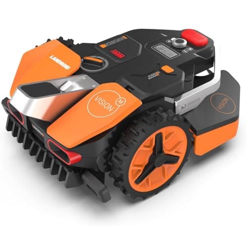 WORX WR206E.1 Robot Vision AI Rasaerba a batteria, 20 V, Area di Taglio 600mq, senza filo perimetrale